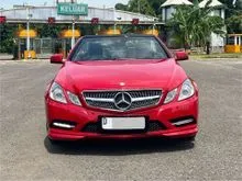 2013 Mercedes-Benz E250 1.8 CGI Convertible