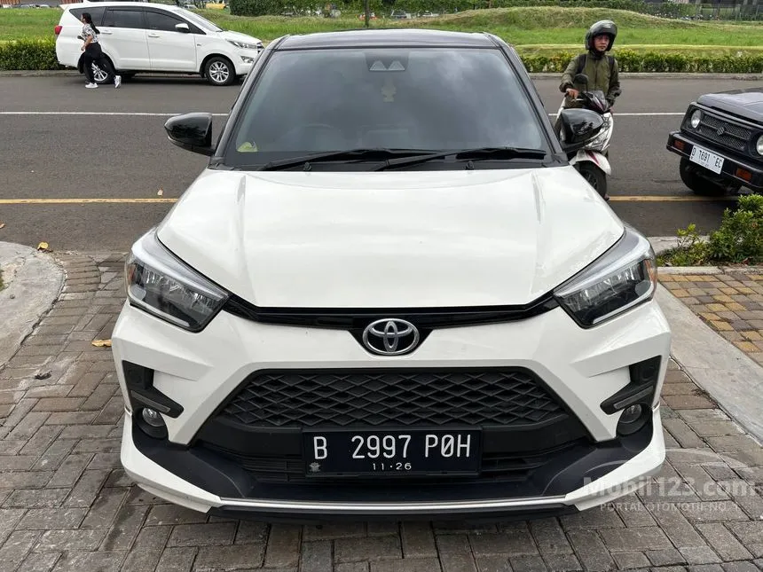 Jual Mobil Toyota Raize 2021 GR Sport 1.0 di Jawa Barat Automatic Wagon Putih Rp 220.000.000