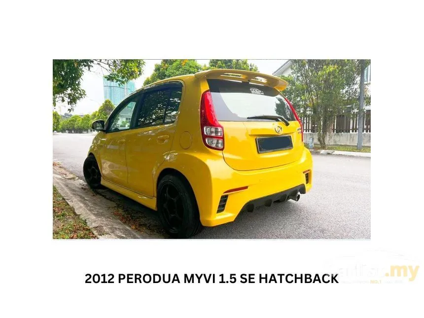 2012 Perodua Myvi SE Hatchback