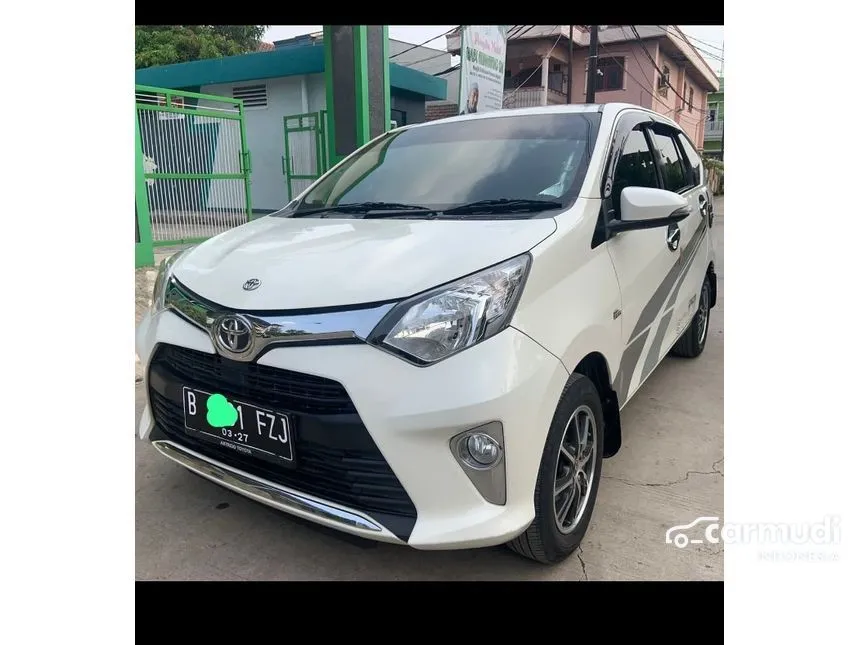 Jual Mobil Toyota Calya 2017 G 1.2 di Jawa Barat Automatic MPV Putih Rp 115.000.000