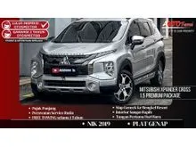 2019 Mitsubishi Xpander Cross 1.5 Premium MPV Mitsubishi Xpander Cross 1.5 Premium Package AT NIK 2019 Akhir TIPE TERTINGGI Silver On Brown