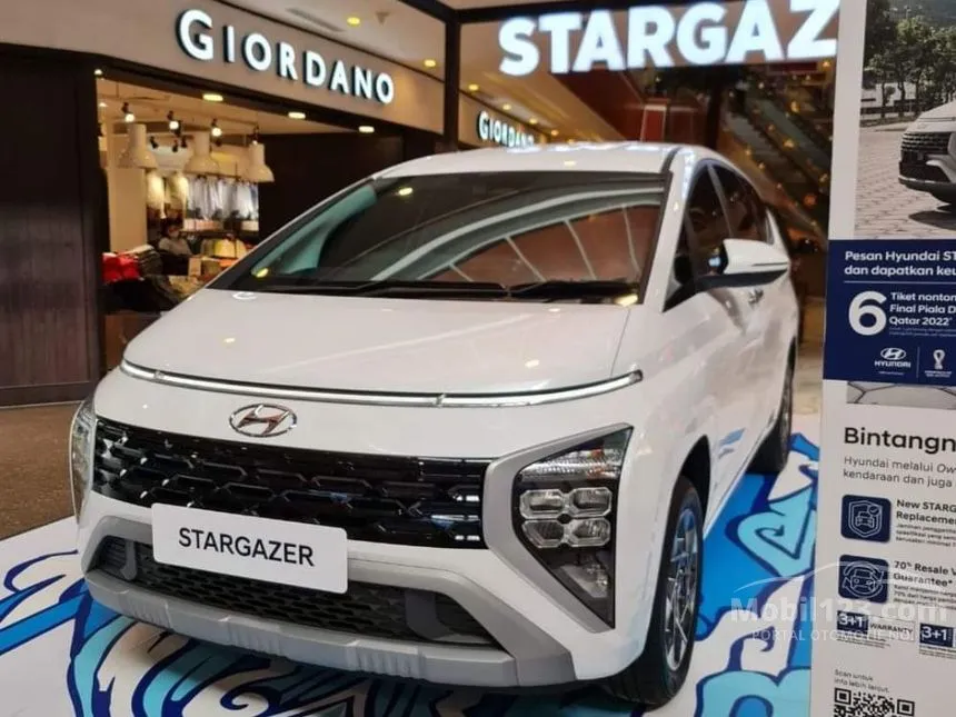 Jual Mobil Hyundai Stargazer 2024 Prime 1.5 di Jawa Barat Automatic Wagon Putih Rp 279.500.000