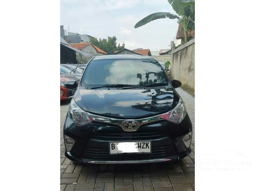 Jual Mobil Toyota Calya 2018 G 1.2 di Banten Automatic MPV Hitam Rp 119.000.000