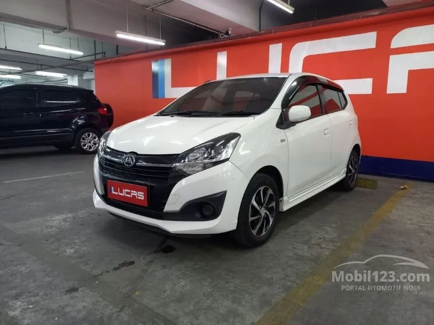 Jual Mobil Daihatsu Ayla 2018 X 1.2 di Jawa Barat Automatic Hatchback Putih Rp 97.000.000