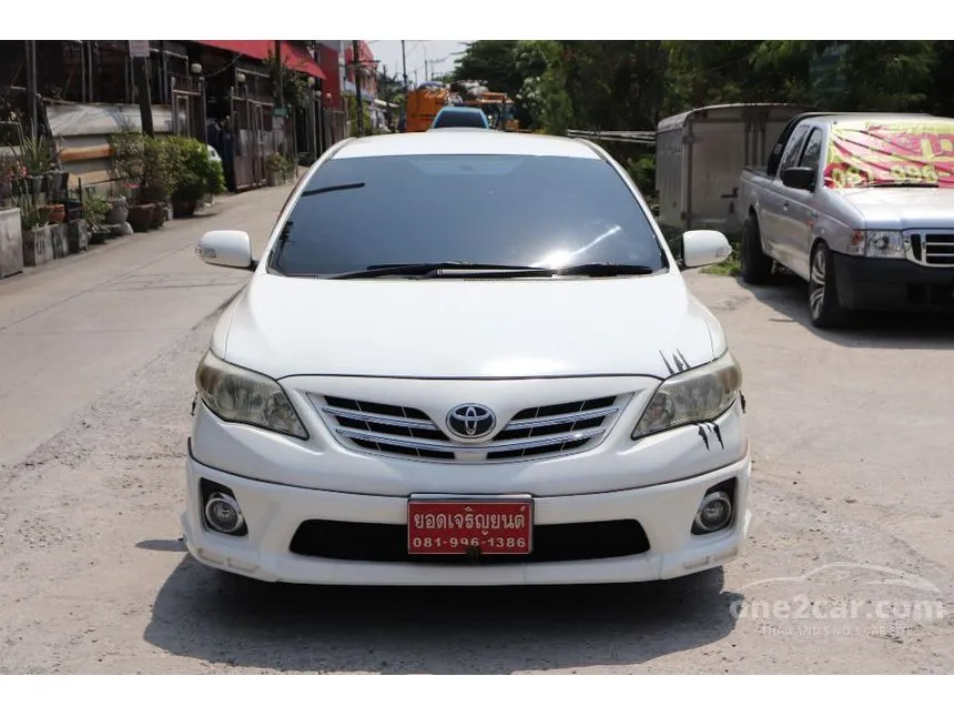 2012 Toyota Corolla Altis G Sedan
