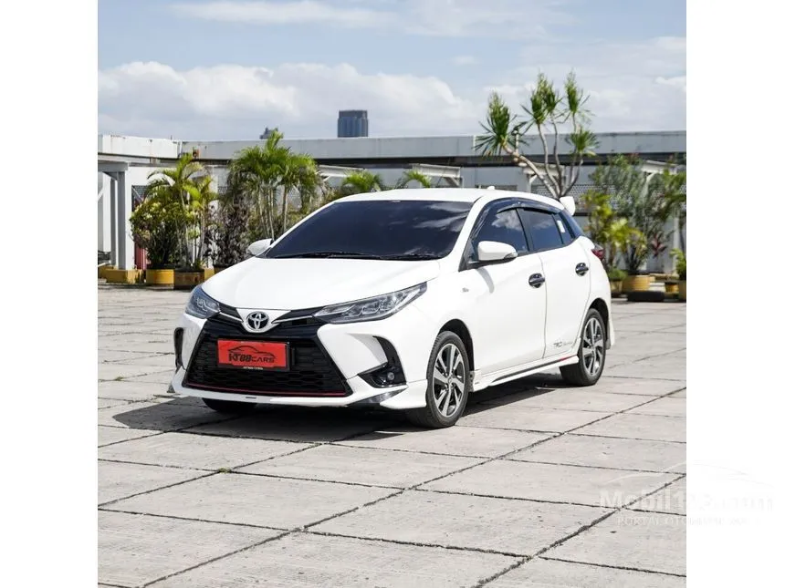 Jual Mobil Toyota Yaris 2021 TRD Sportivo 1.5 di Jawa Barat Automatic Hatchback Putih Rp 233.000.000