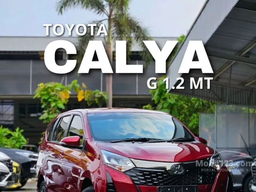 Jual Mobil Toyota Calya 2024 G 1.2 di Banten Manual MPV Merah Rp 160.400.000