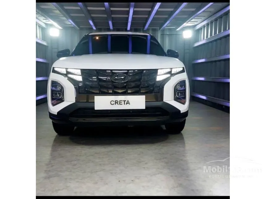 Jual Mobil Hyundai Creta 2024 Alpha 1.5 di Banten Automatic Wagon Putih Rp 399.300.000