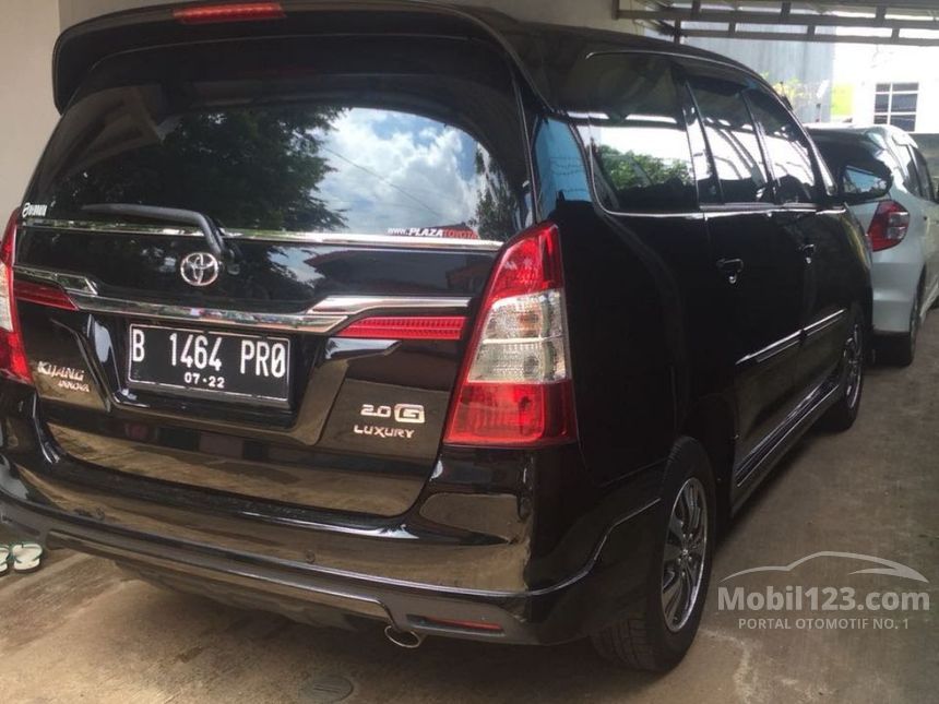 Jual Mobil Toyota Kijang Innova 2015 G Luxury 2.0 di 