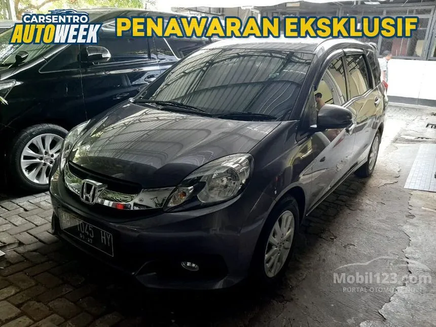 Jual Mobil Honda Mobilio 2016 E 1.5 di Yogyakarta Manual MPV Abu