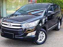 2019 Toyota Kijang Innova 2,0 G MPV matic hitam kilometer 20ribuan
