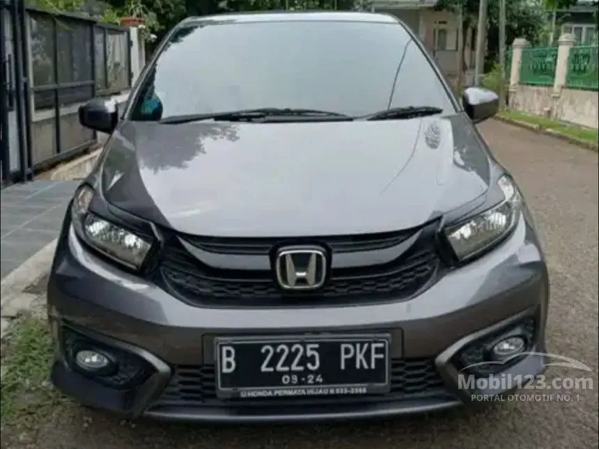 Jual Mobil Honda Brio 2019 Satya E 1.2 di Banten Automatic Hatchback Abu