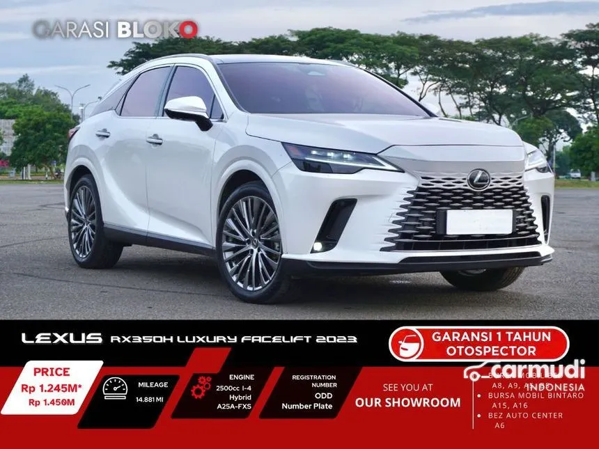 2023 Lexus RX 350h Luxury SUV