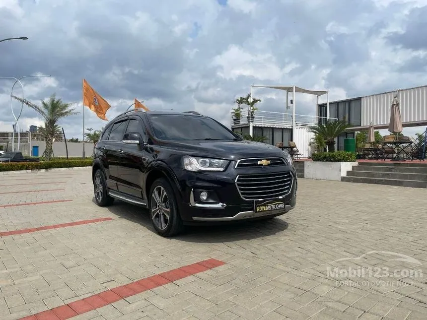 Jual Mobil Chevrolet Captiva 2016 LTZ 2.0 Di Banten Automatic SUV Hitam ...