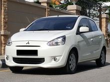 2012 MITSUBISHI MIRAGE 1.2 i (A) CVT GS HIGH SPEC MILEAGE 68K KM ONLY
