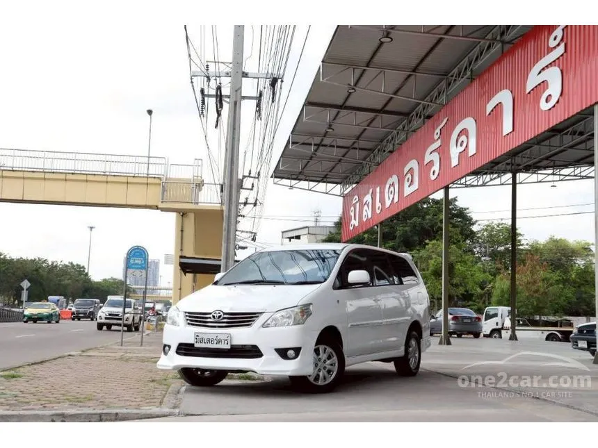 2012 Toyota INNOVA G Option Wagon