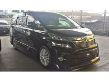 2013 TOYOTA VELLFIRE 3.5 ZG (FULL SPEC) - UNREG 13 $ CLEARANCE OFFER $ HURRY $