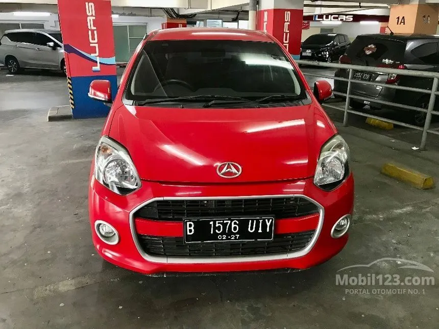Jual Mobil Daihatsu Ayla 2017 X 1.0 di DKI Jakarta Manual Hatchback Merah Rp 86.000.000