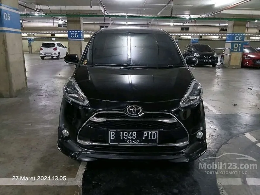Jual Mobil Toyota Sienta 2017 Q 1.5 di DKI Jakarta Automatic MPV Hitam Rp 169.000.000