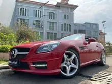 2012 Mercedes-Benz SLK200 1.8 CGI Convertible AMG Nik2012 Red On Black Km30rb Cabriolet Panoramic Roof Full Option #AUTOHIGH #BEST DEAL