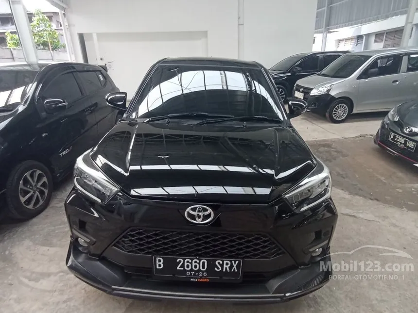 Jual Mobil Toyota Raize 2021 GR Sport 1.0 di Banten Automatic Wagon Hitam Rp 201.000.000