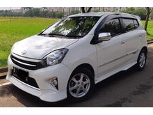 Toyota AGYA TRD MATiC 2014 putih KM 3.000 tgn 01 FULL ORISINIL