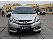 2014 Honda Mobilio 1.5 E MPV matic silver dp21jtan saja pajak panjang 1 thn