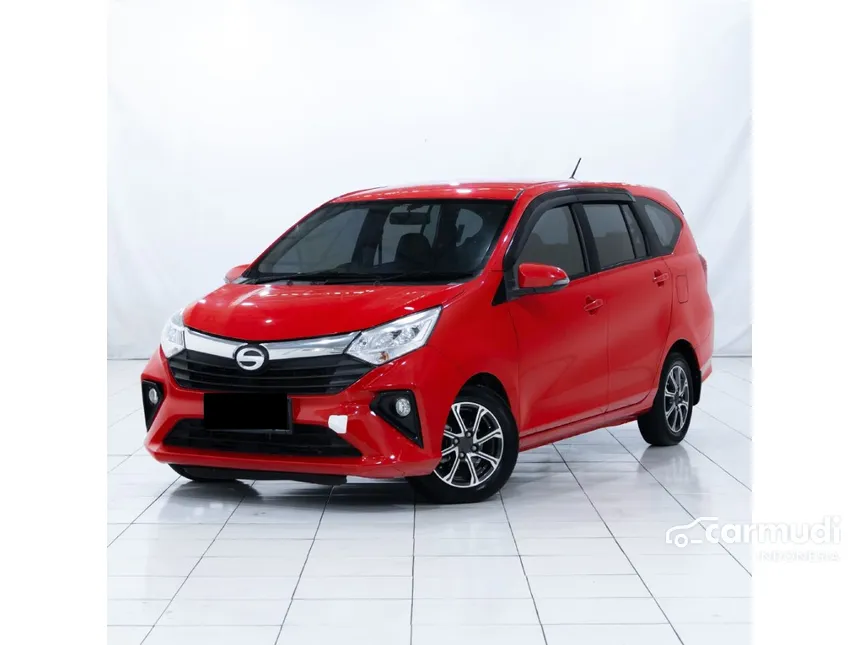 Jual Mobil Daihatsu Sigra 2021 R 1.2 di Kalimantan Barat Automatic MPV Merah Rp 166.000.000