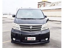 Toyota Alphard 2.4 V CBU Facelift Tahun 2004 / 2005 Automatic Hitam