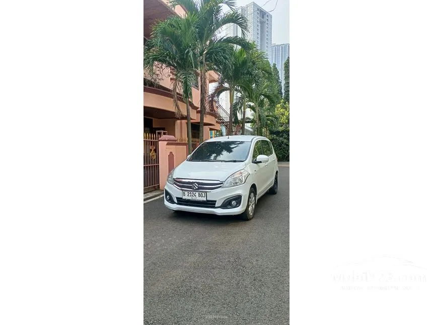 Jual Mobil Suzuki Ertiga 2017 GL 1.4 di DKI Jakarta Automatic MPV Putih Rp 135.000.000