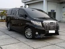2016 Toyota Alphard 2.5 G MPV , LOW KM 63 RB , TOYOTA ALPHARD G ATPM 2016 HITAM , SERVICE RECORD , TERAWAT DAN SIAP PAKAI