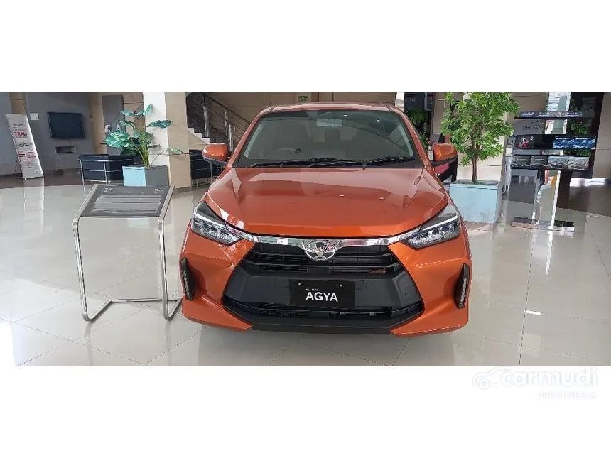 Jual Mobil Toyota Agya 2024 G 1.2 di Jawa Barat Manual Hatchback Orange Rp 165.400.000