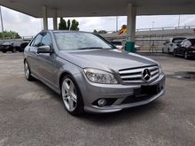 2010 Mercedes-Benz C180 CGI 1.8 AMG Sport Paddle Shift Xenon Light Parktronic Elec Leather Seat