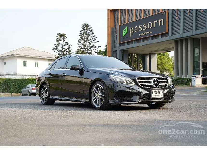 2015 Mercedes-Benz E300 AMG Dynamic Blue TEC HYBRID Sedan