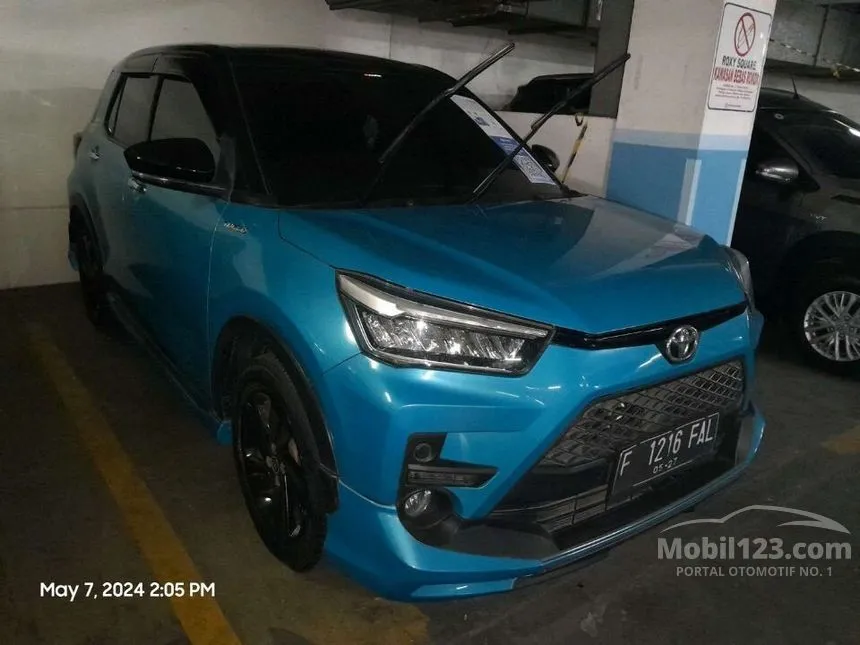 Jual Mobil Toyota Raize 2022 GR Sport 1.0 di DKI Jakarta Automatic Wagon Biru Rp 205.000.000