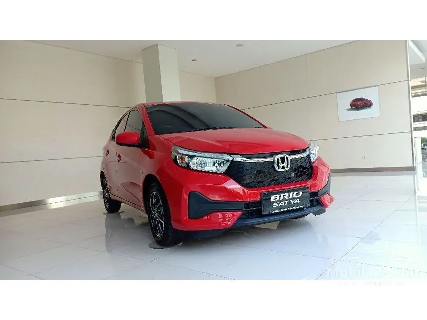 Jual Mobil Honda Brio 2023 E Satya 1.2 di DKI Jakarta Automatic Hatchback Merah Rp 155.900.000