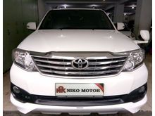 TOYOTA FORTUNER 2.5 TRD SPORTIVO DIESEL AT 2012 (ANTIK KM 60RB) DP Minim 35JT