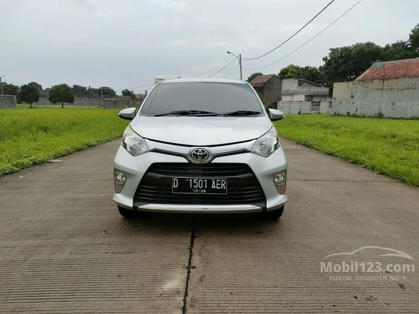Jual Mobil Toyota Calya 2016 G 1.2 di Jawa Barat Manual MPV Silver Rp 109.000.000