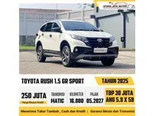 2025 Toyota Rush 1.5 GR Sport SUV Matic Putih Mobil Handal Like New Harga Terjangkau