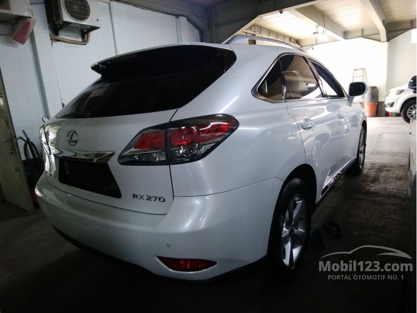 Jual Mobil  Lexus  RX270 2013 RX270 2 7 di Jawa Barat 