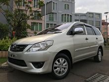 2012 Toyota Kijang Innova 2.0 E MPV Km60rb Record Antik TDP.35JT