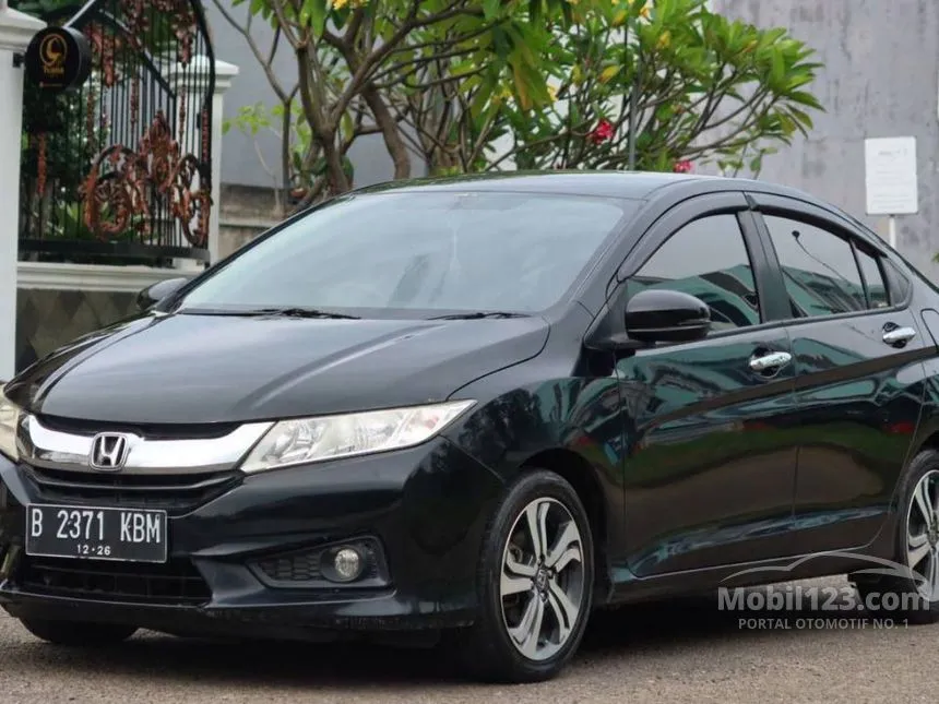Jual Mobil Honda City 2016 E 1.5 di Banten Automatic Sedan Hitam Rp 168.000.000
