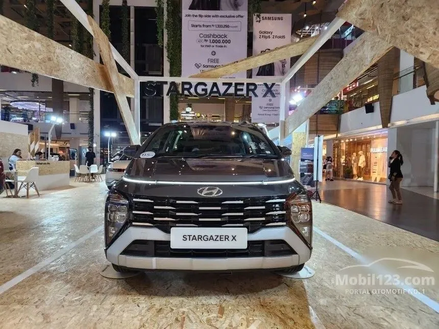 Jual Mobil Hyundai Stargazer 2024 Prime 1.5 di DKI Jakarta Automatic Wagon Hitam Rp 278.000.000