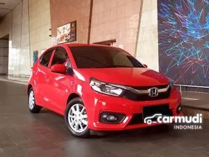 2018 Honda Brio 1.2 Satya E Hatchback CVT Km32rb, Tdp31jt, Ganjil, pjk Desember 2022, Merah