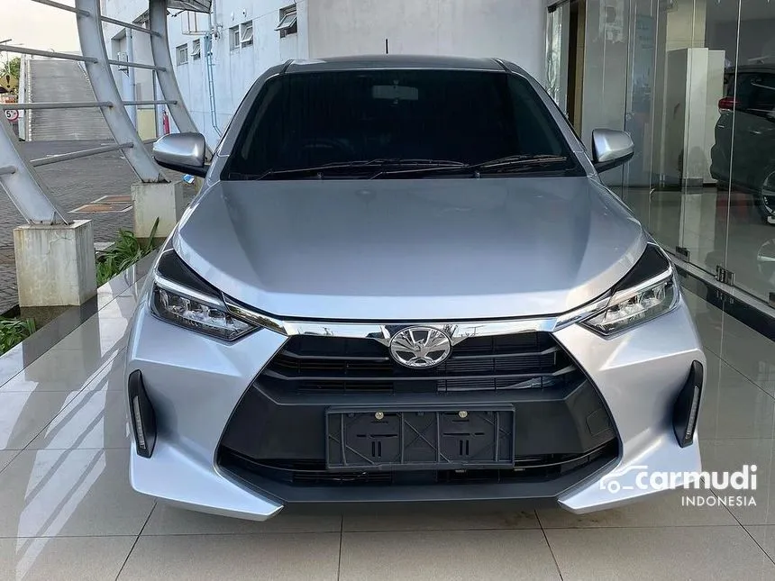 Jual Mobil Toyota Agya 2024 G 1.2 di DKI Jakarta Manual Hatchback Silver Rp 160.400.000