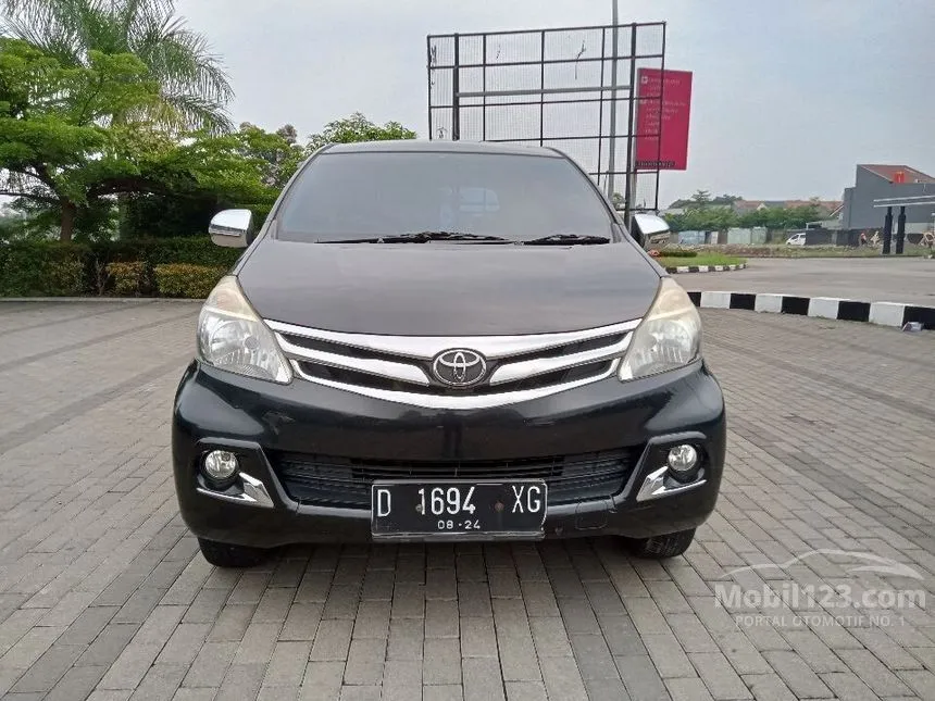 Jual Mobil Toyota Avanza 2014 G 1.3 di Jawa Barat Manual MPV Hitam Rp 115.000.000