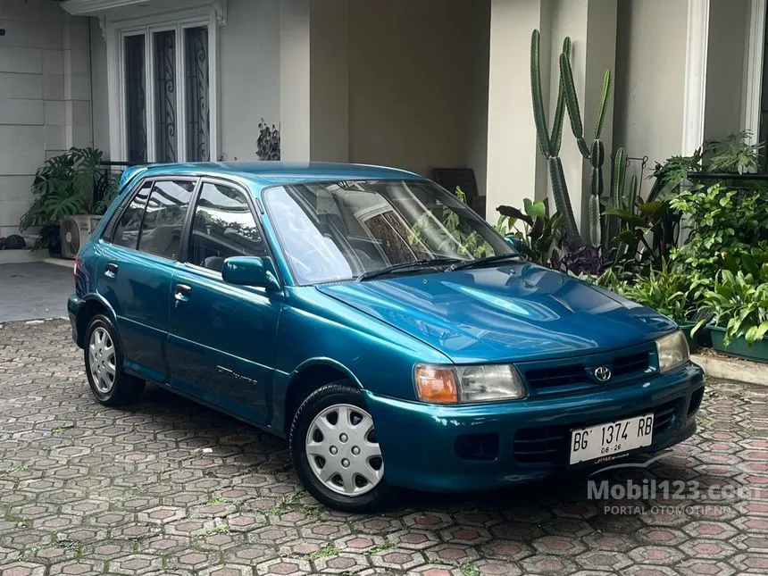Jual Mobil Toyota Starlet 1997 1.3 di DKI Jakarta Manual Hatchback Biru Rp 61.000.000