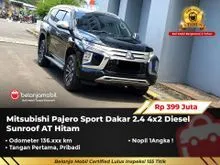2021 Mitsubishi Pajero Sport 2.4 Dakar 4X2 SUV  Diesel Sunroof AT Hitam NIK 2021 [GARANSI 5TH]