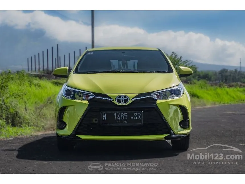 Jual Mobil Toyota Yaris 2021 G 1.5 di Jawa Timur Automatic Hatchback Kuning Rp 202.500.000