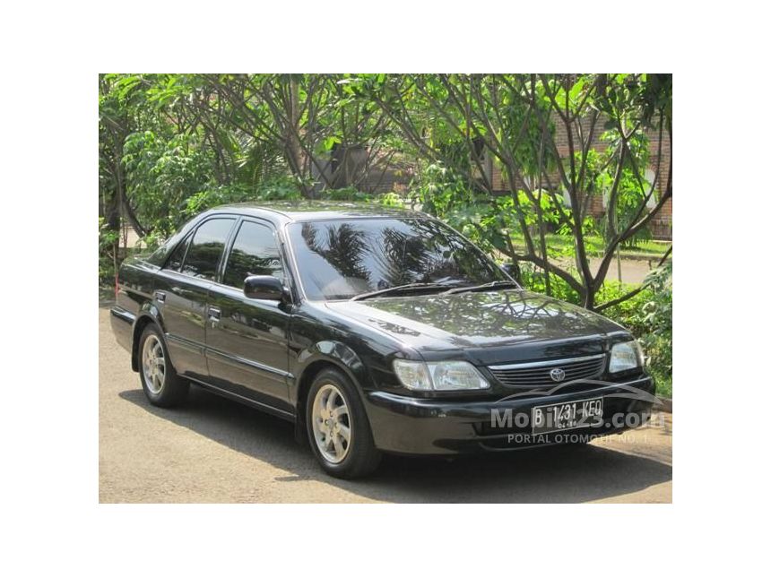 Jual Mobil Toyota Soluna 2002 GLi 1.5 di DKI Jakarta Manual Sedan Hitam